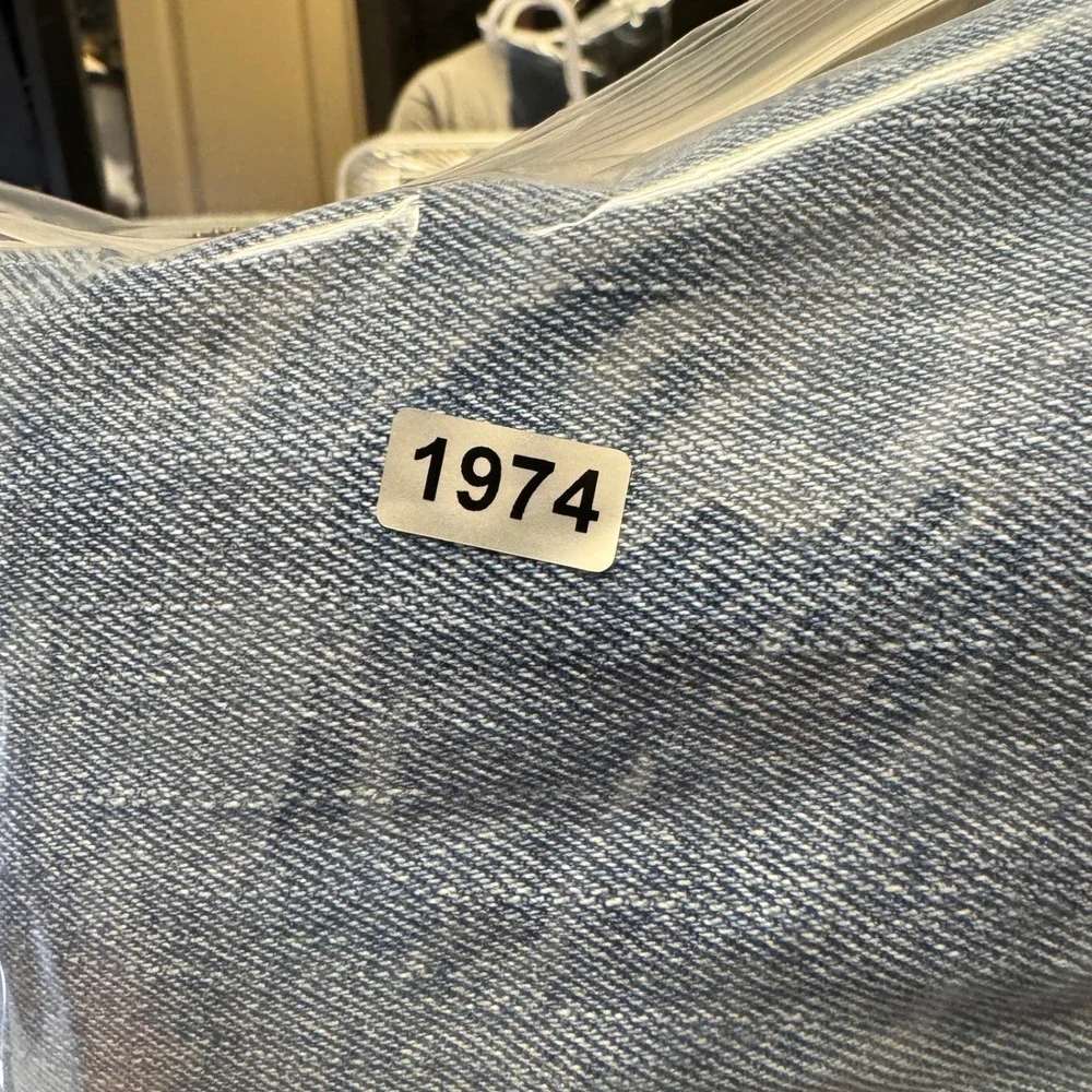 1974 | Levi's 550 Relaxed Fit Tapered Leg Denim Jeans Blue Mens 32x32